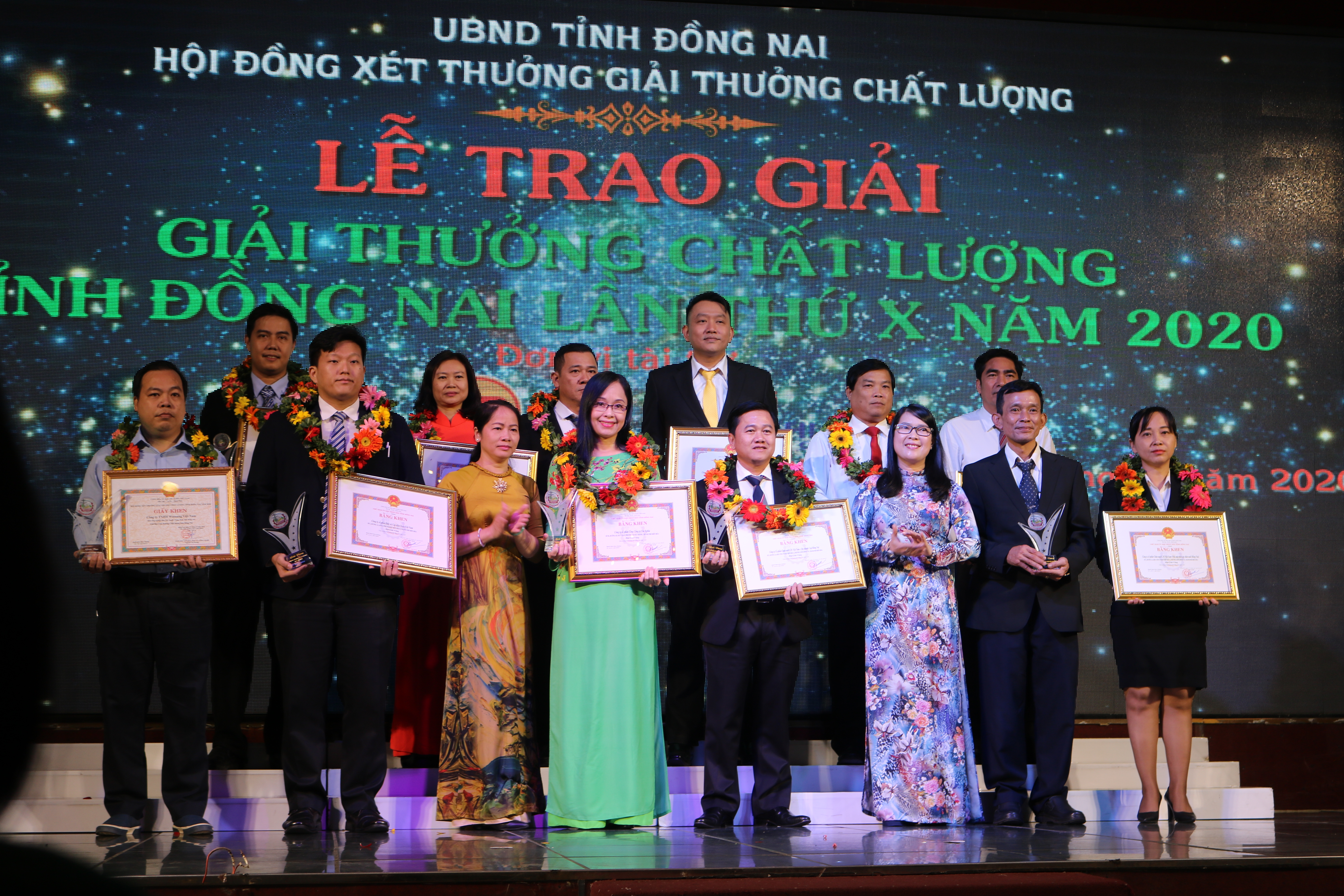 6 enterprises in Dong Nai won the 2020 National Quality Awards prizes